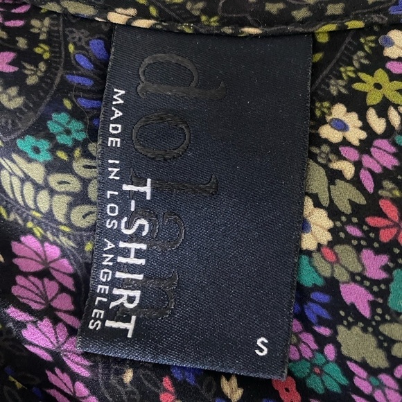 Dolan by Anthropologie Odessa Paisley Blouse sz Small - Picture 8 of 9